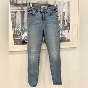 7 for All Mankind High Waist Ankle Skinny Jeans | 27